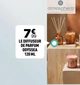 Le diffuseur de parfum odyssea 120 ml