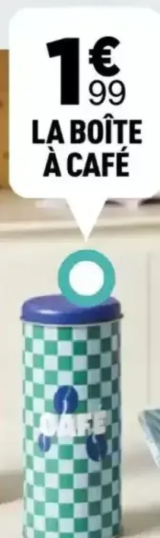 La boîte à café