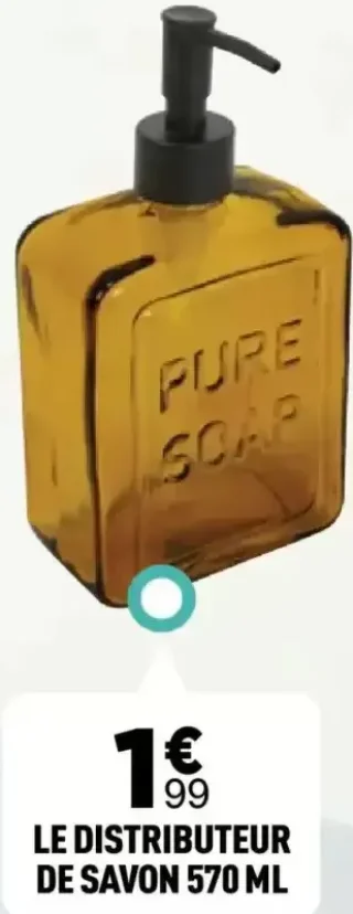 Le distributeur de savon 570 ml