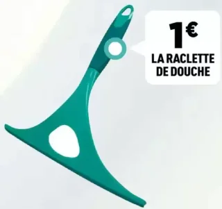 La raclette de douche