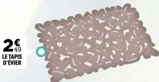 Le tapis d'évier