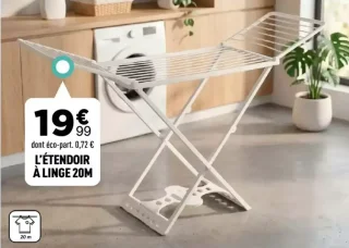 L'étendoir à linge 20M
