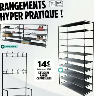 L'étagère range-chaussures