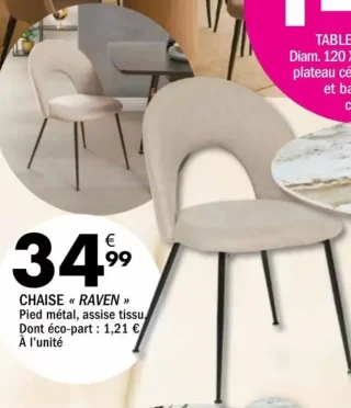 Chaise « Raven »
