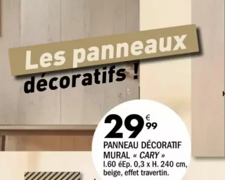 Panneau décoratif mural « Cary »