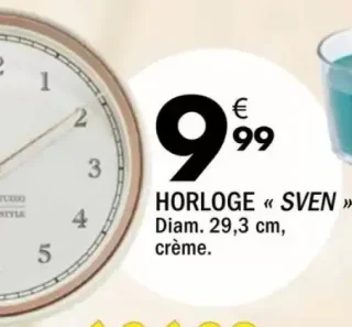 Horloge « SVEN »