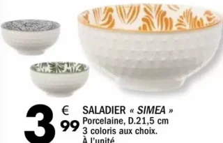 Saladier « SIMEA »