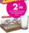 Promo Lot 12 gobelets à eau