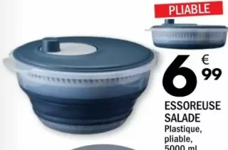 Essoreuse salade pliable