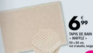 TAPIS DE BAIN « WAFFLE »