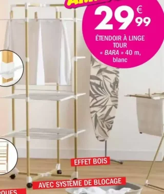 Étendoir à linge tour « BARA »