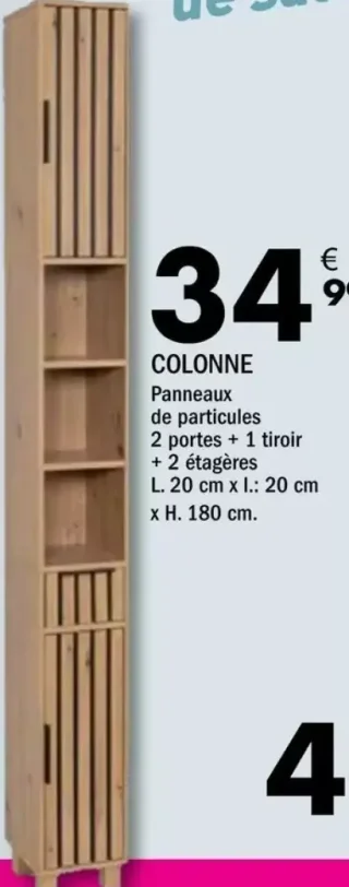 Colonne de Salle de Bain