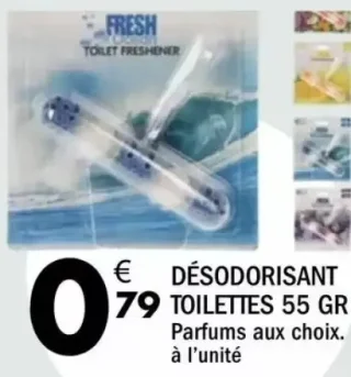 Désodorisant toilettes Fresh Ocean / Fresh Bliss