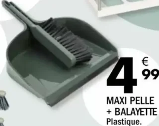 MAXI PELLE + BALAYETTE Plastique