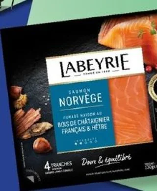 Saumon fumé de Norvège Labeyrie