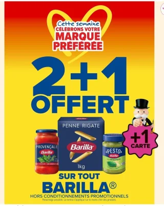 Produits de la marque Barilla
