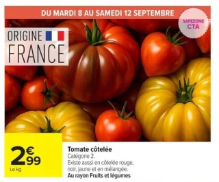 Tomate còtelée