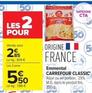 Emmental CARREFOUR CLASSIC