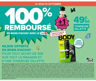 Tondeuse Gillette Labs