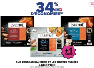 Labeyrie Saumons et Truites fumées
