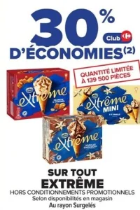 Glaces EXTRÊME