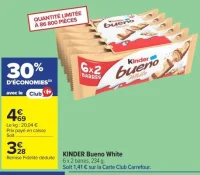 KINDER Bueno White