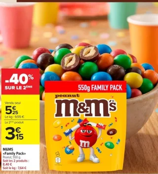 M&MS «Family Pack» Peanut