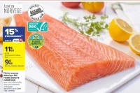 Filet de saumon Atlantique ASC Filière Qualité Carrefour