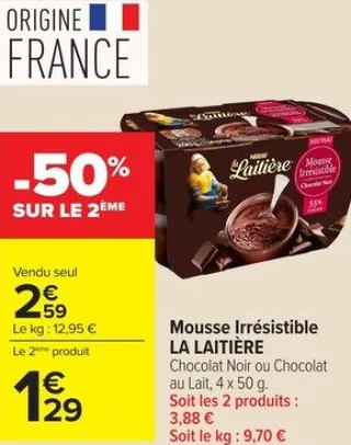 Mousse Irrésistible LA LAITIÈRE