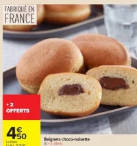 Beignets choco-noisette