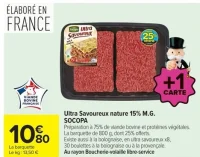 Ultra Savoureux nature 15% M.G. SOCOPA