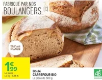 Boule CARREFOUR BIO