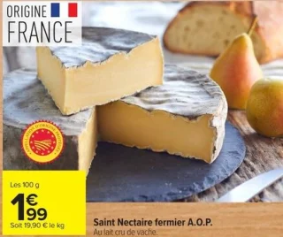 Saint Nectaire fermier A.O.P.