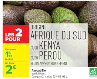 Avocat Bio