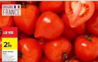 Tomate allongée coeur