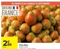 Poire Qtee