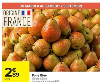 Poire Qtee