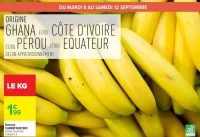 Banane CARREFOUR BIO