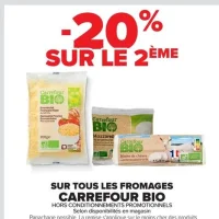 Carrefour Bio fromages