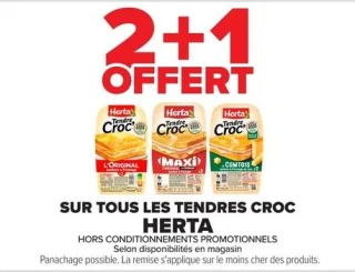 Les Tendres Croc Herta