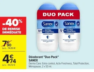 Déodorant "Duo Pack" SANEX