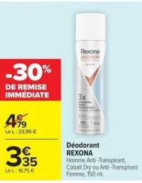 Déodorant REXONA
