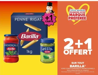 Pâtes et sauces Barilla