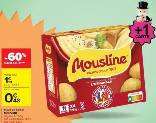 Purée en flocons l'Originale Mousline
