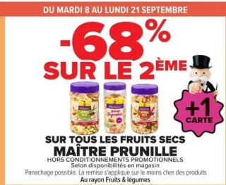 Fruits secs Maître Prunille