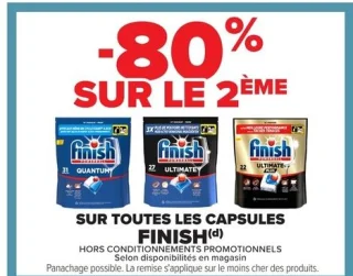 Capsules pour lave-vaisselle FINISH