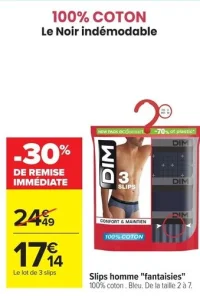 Slips homme "fantaisies" DIM