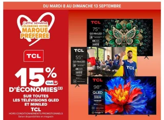 Télévisions QLED et MiniLED TCL
