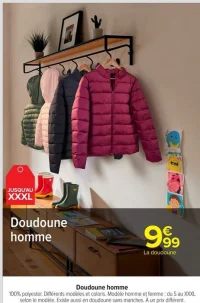 Doudoune homme