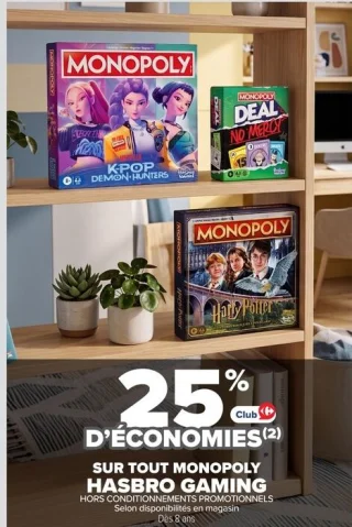 Jeux de société Monopoly Hasbro Gaming